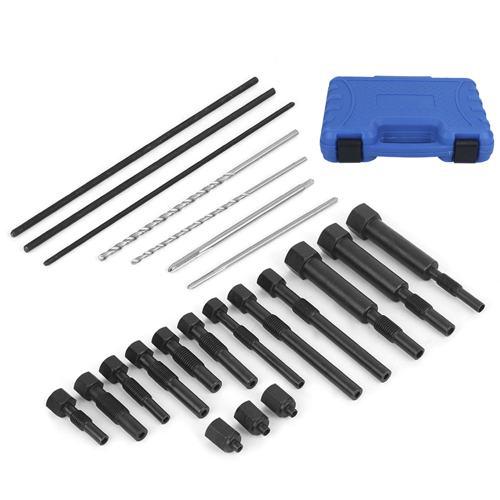 Nikou Glow Plug Removal Kit Portable Glow Plug Removal Puller Extractor Heater Element Electrodes Drilling Tapping M8 M10 Durbale 