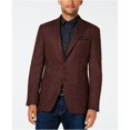 thumbnail image 2 of Chaqueta tipo blazer de dos botones para hombre Tallia Brick Melange, rojo, 44 corto Tallia dos botones, 2 of 2