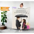 thumbnail image 1 of Song Lyric Custom Blanket - Romantic Gifts for Him Her, 1 of 10