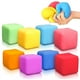 thumbnail image 4 of Juguetes para piscina, juguetes para bebés y niños pequeños: copos de nieve, cubitos de hielo, juguetes para apretar y soltar. ¡Rebota lentamente!, 4 of 6