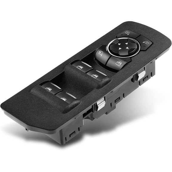 A-Premium Master Power Window Switch Compatible with Ford F-150 2015-2020 Extended/Crew/Standard Cab Pickup, Front Left Driver Side, Replace# FL3Z14529BA, FL3Z-14529-BA