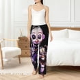 thumbnail image 6 of Lsque Five Nights At Freddy'S Print Women's Pajama Pants, Lounge Pant - Comfortable Home Wear,Elastic Waistband, Stylish Design-Large, 6 of 9