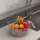thumbnail image 4 of Cesta De Drenaje, Colador Multifuncional, Lavador De Frutas Y Verduras, Escurridor Para Fregadero, Recipiente Para Alimentos, Filtro De Enjuague De Drenaje Eficiente, 4 of 7