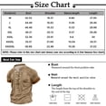 thumbnail image 3 of T-shirts for Men Retro Tie Casual Color Matching Short Sleeved Men's Tie Up Short Sleeves Trendy Short Sleeves, 3 of 4