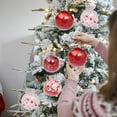thumbnail image 2 of Fwttom 24pcs Christmas Ball Ornaments - 2.36" Christmas Ornaments for Xmas Tree, Shatterproof Christmas Tree Ornaments for Wedding Party Christmas Decorations, Holiday Gifts, 2 of 6