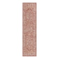 thumbnail image 3 of Unique Loom Outdoor Traditional Collection Area Rug - Valeria (2' x 8' Runner Rust Red/Ivory), 3 of 7