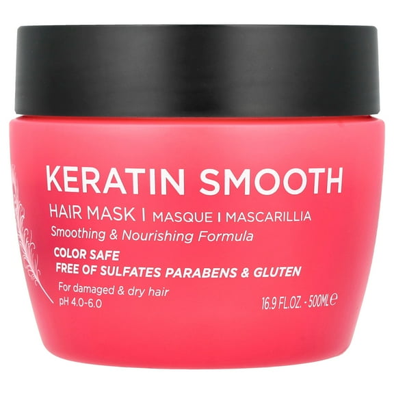 Luseta Keratin Smoothing & Nourishing Hair Mask for Damaged & Oily Hair - Sulfate Free Paraben Free Color Safe