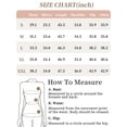 thumbnail image 6 of INSPIRE CHIC Womens Split Maternity Dress Long Sleeve Henley Collar Button Bodycon Ribbed Knit Pregnancy Photoshoot L Blue, 6 of 6