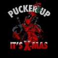 thumbnail image 2 of Mens Marvel: Deadpool Pucker Up It's Christmas T Shirt, 2 of 5