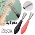 thumbnail image 2 of Cepillo limpiador de pelo con mango de plástico, peine de limpieza, removedor de pelo, herramientas integradas, suministros de limpieza, 1/5 piezas, 2 of 4
