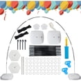 thumbnail image 1 of Kit y arco de globos para niña, mini kit de arco de globos, kit de arco de globos blanco, kit de arco de globos ajustable, cumpleaños, boda, baby shower, día de San Valentín, decoración navideña, 1 of 6
