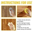 thumbnail image 6 of Advanced Wooden Floor Cleaner and Polish Solution - 100ml Decontamination Wax for Brightening and Protecting Hardwood Surfaces - Orange, 6 of 8