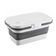 thumbnail image 1 of Caja de almacenamiento de intérprete plegable blanca,Blanco,48*27*10,5 cm, 1 of 2