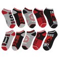thumbnail image 2 of Marvel Deadpool Merc With A Mouth Ankle Socks 5 Pair, 2 of 3