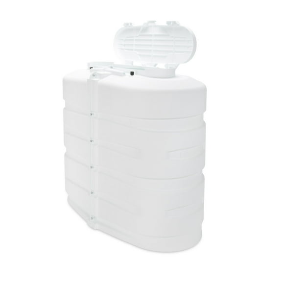 Camco 50513 Double RV Propane Tank Cover - 30 lb., White