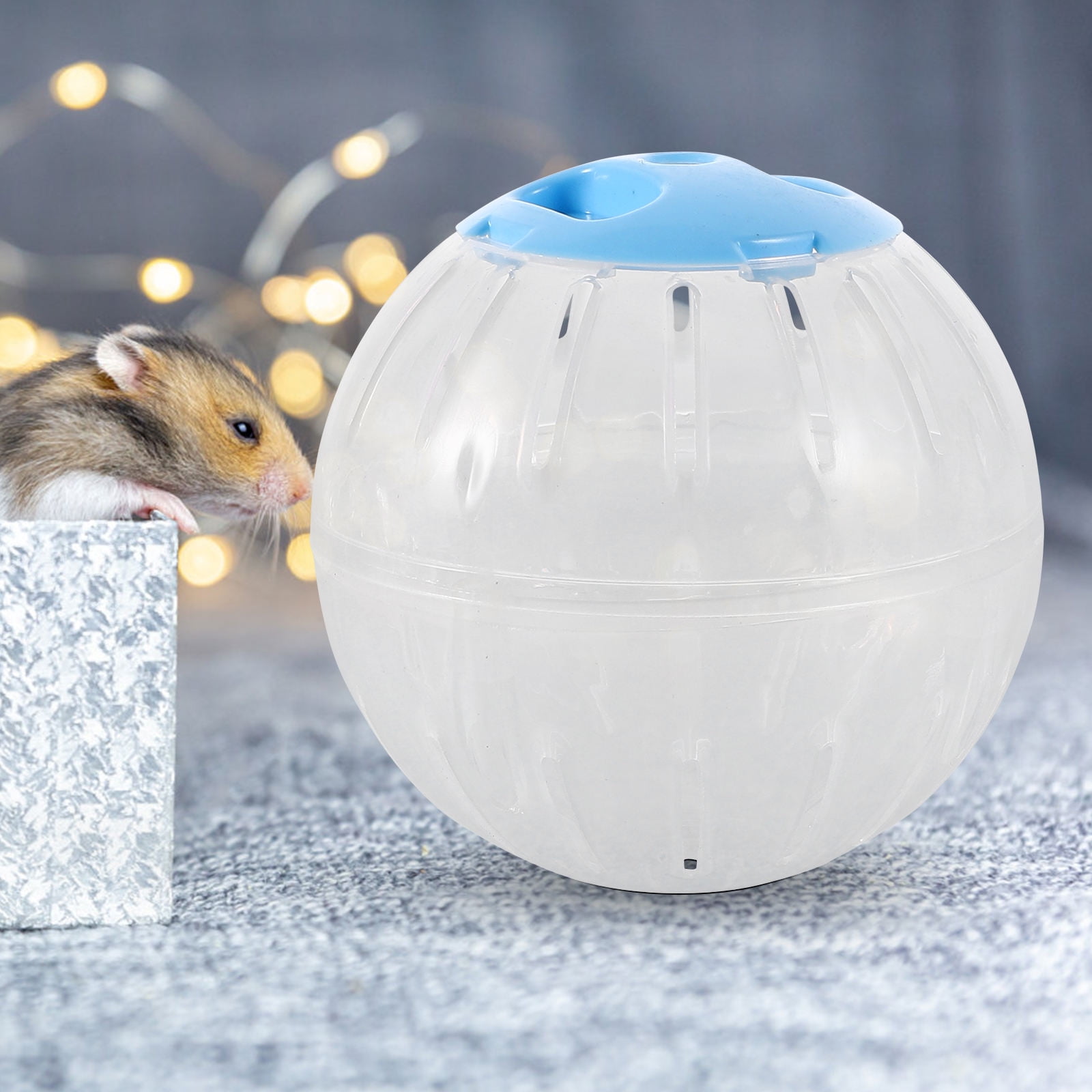 FOMIYES 2Pcs Spacious Hamster Running Ball with Noise Reduction and Easy Maintenance for Small Pets