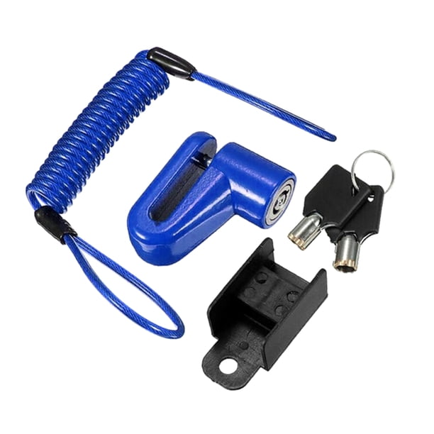 Irfora Reemplazo del casillero de rueda de frenos de disco de bloqueo de alambre de acero antirrobo para Xiaomi Mijia M365 Scooter eléctrico Irfora Bloqueo antirrobo
