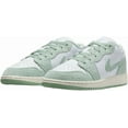 thumbnail image 3 of Big Kid's Jordan 1 Low SE White/Seafoam-Sail (FN9137 131) - 5.5, 3 of 5