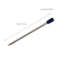 thumbnail image 3 of Accesorios para bolígrafos, recambios metálicos, recambio para bolígrafo de estudiante de 10 ml., 3 of 4