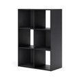 thumbnail image 3 of Signature Design by Ashley Contemporary Langdrew Six Cube Organizer  Black, 3 of 8