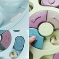 thumbnail image 3 of Dog Jigsaw Toy Interactive Dog Chew Squeak Toy Slow Feeder Teeth Cleaning Dog IQ, 3 of 5