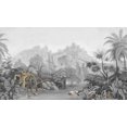 thumbnail image 3 of Papel tapiz mural de plantas y árboles en blanco y negro del sudeste personalizado para sala de estar, mejoras para el hogar, papel tapiz de arte 3D para decoración del hogar, 3 of 5