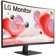 LG 32BR50C-B 32 Class Full HD Curved Screen LCD Monitor - 16:9 - Matte Black - 31.5 Viewable - Vertical Alignment (VA) - 1920 x 1080 - 16.7 Million Colors - FreeSync - 250 Nit - Tilt - HDMI - VGA...