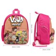thumbnail image 2 of The Loud House Mochila Escolar para Niños y Niñas, Mochila Infantil Ligera de Alta Calidad, Grande y Duradera ROSA, 2 of 6