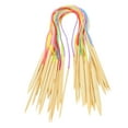 thumbnail image 4 of 18Pcs Circular Needles Bamboo Knitting Needle Set with Accessories Pack, Ideal for Scarves, Sweaters, and Crafts, 4 of 7