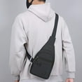 thumbnail image 6 of TACILIP Chest Bag Men Small Backpack New Fashion Casual Large Capacity Waterproof Cloth One Shoulder Diagonals Bag Men Bag Sling Bag for Men, Christmas Gifts, 6 of 6
