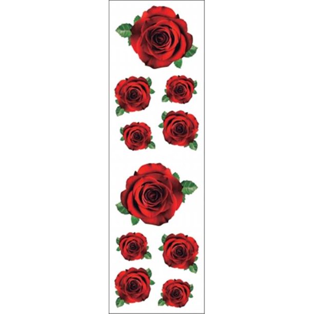 Mrs. Grossmans StickersRed Roses