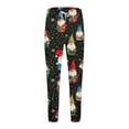 thumbnail image 3 of RKSTN Mens Pants Sweatpants Tapered Running Pants Drawstring Jogging Pants Christmas Print Pants Soft Comfortable Workout Pants, 3 of 4