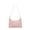 Pink, variant on XINXIAOO Women's Solid Color Underarm Bag, Artificial Leather Phone Shoulder & Messenger Purse