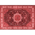 thumbnail image 1 of Ahgly Company Indoor Rectangle Medallion Red Traditional Area Rugs, 5' x 7', 1 of 4