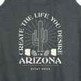 thumbnail image 3 of Instant Message - Create Life Arizona - Women's Racerback Tank Top, 3 of 6