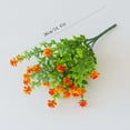 thumbnail image 3 of kladzum 8 Branches Artificial Flowers for Outdoor, Fake Plants No Fade Faux Plastic Flowers for Spring Summer Indoor Garden Patio Window Box Kitchen Home Decor, 3 of 6