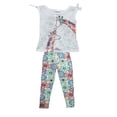 thumbnail image 1 of Conjunto Playera Estampada y Leggings Kiss Jirafas Baby Kisses Conjunto2515, 1 of 3