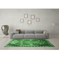 thumbnail image 3 of Ahgly Company Indoor Rectangle Persian Emerald Green Traditional Area Rugs, 8' x 12', 3 of 4