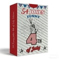 thumbnail image 4 of Independence Day Joke Cards Set of 54 - Hilarious Patriotic Puns for Adults, Funny Gags for 4th of July Parties, Father's Day, Birthday & Christmas Gifts for Dad, Grandfather & Family Gatherings, 4 of 6