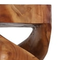 thumbnail image 4 of Rutledge & King Suar Wood Hand Carved End Table - Kinsale, 4 of 6