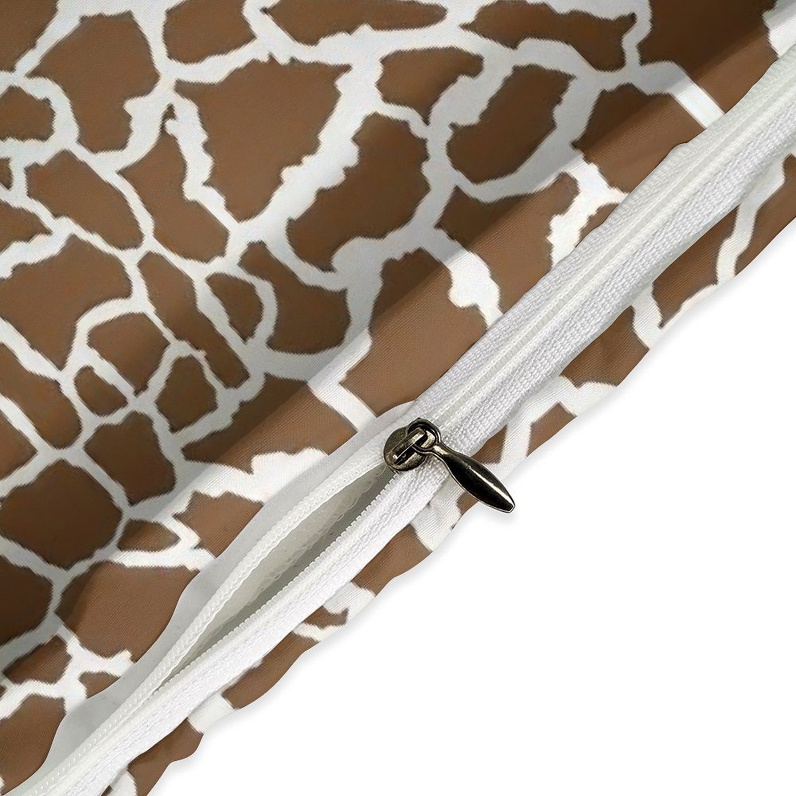 Giraffe Pattern Set Duvet Cover Themed Multicolor Polyester Bedding Set Duvet Cover for Full Size
