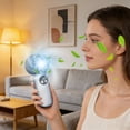 thumbnail image 5 of Cold Ice Handheld Fan, Portable Usb Rechargeable Cooling Device With Adjustable Wind Speeds, for Outdoor Travel, B, 5 of 5