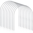 thumbnail image 1 of Juego de 9 puntos Deekin Croquet Wickets de acero, 20 x 15 cm, en forma de U, 1 of 7