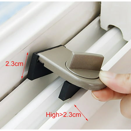 Kids Safe Security Sliding Window Door Sash Lock Restrictor Safety (Best Home Security Locks)
