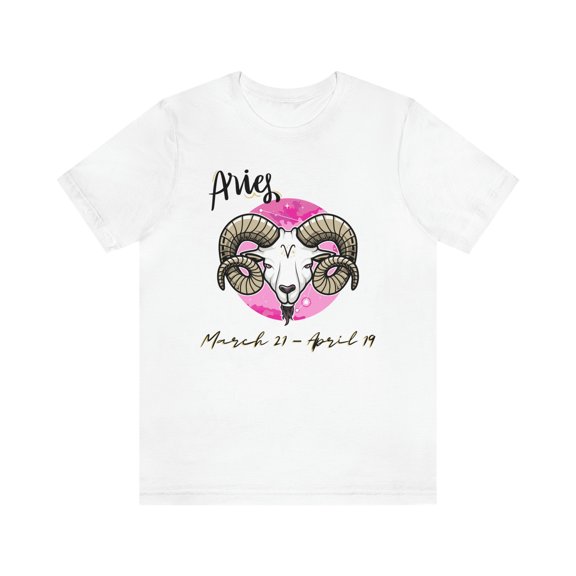 Aries Zodiac Ram Shirt - Astrology Horoscope Birthday Tshirt Gift