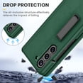 thumbnail image 5 of Dteck for Galaxy Z Fold 6 Phone Case with Kickstand, Full Body Case with Built-in Screen Protector & Magnetic Hinge Protection PU Leather Protective Cover for Samsung Galaxy Z Fold 6 5G,Green, 5 of 6