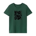 thumbnail image 1 of Camiseta para mujer de ajuste regular, suave, camiseta básica para mochileros y vacaciones S, 1 of 7