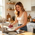 thumbnail image 3 of Cleaning Sponges Eraser Functional Shower & Tub Scrubber Sponge for Kitchen Bathroom Household Cleaning, 3 of 8