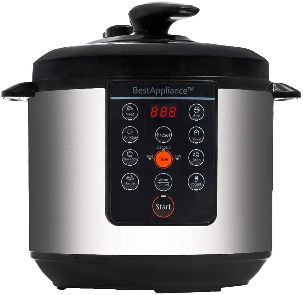 Electric Pressure Cooker 6 Qt Rice Cooke Slow Cooker,Multi-Use