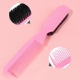 thumbnail image 4 of Cepillo plumero de doble cara para el cuello con cerdas de nailon suaves para la limpieza del cabello en salones de belleza y viajes., 4 of 5